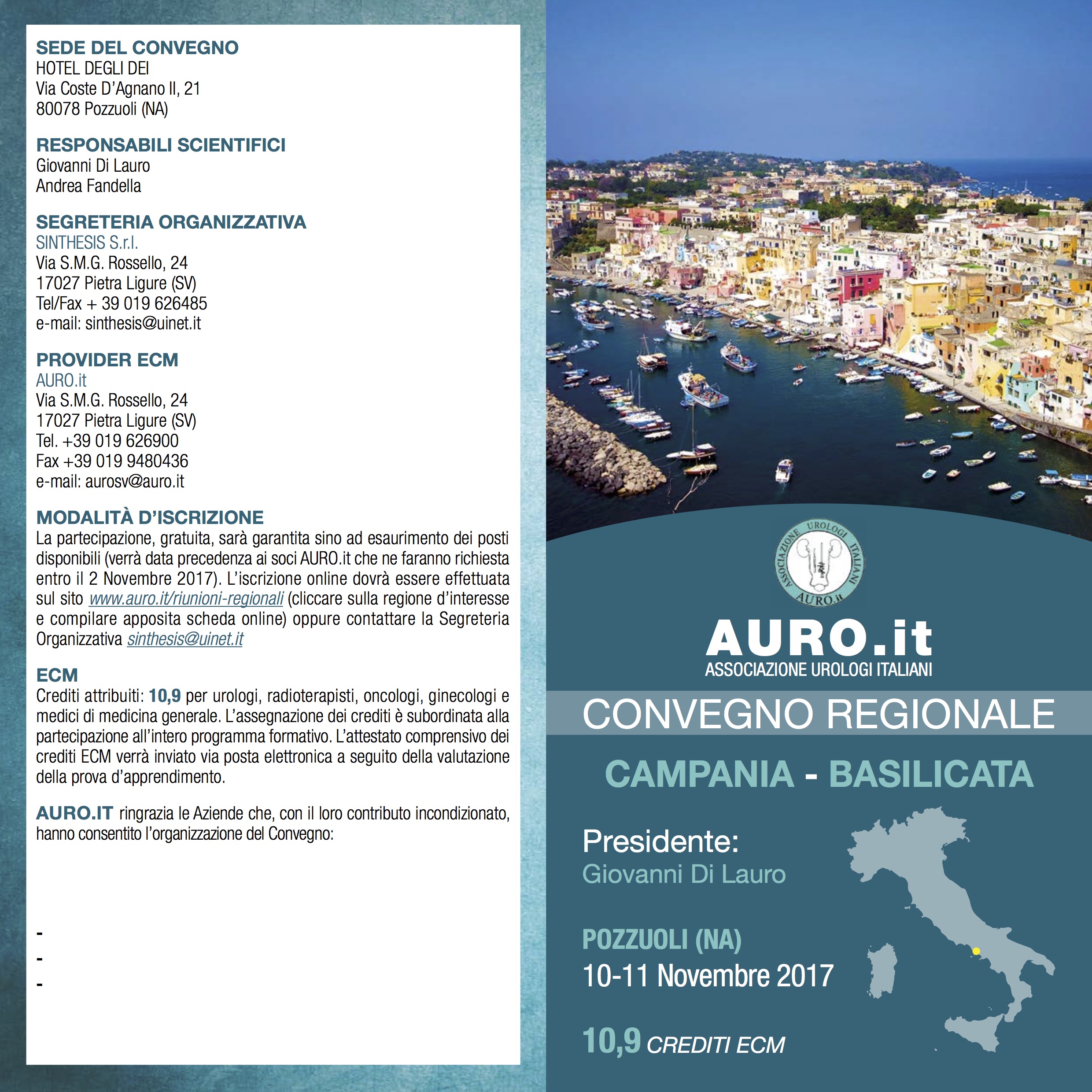 CONVEGNO REGIONALE  AURO.it – CAMPANIA BASILICATA