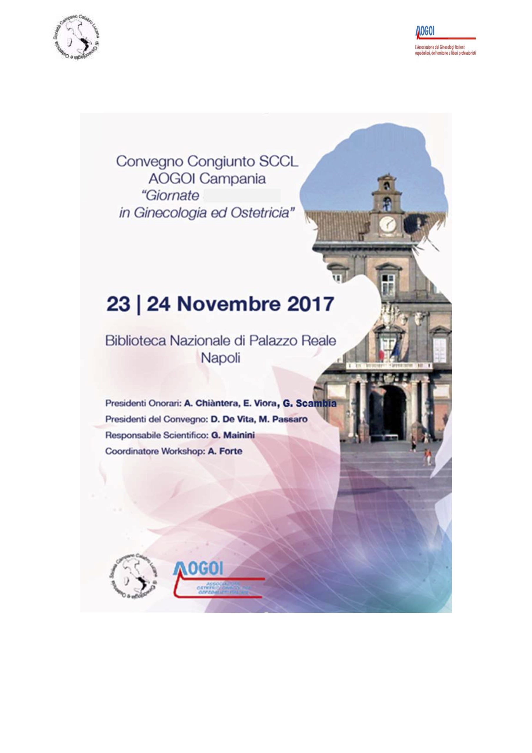 CONVEGNO CONGIUNTO SCCL-  AOGOI CAMPANIA